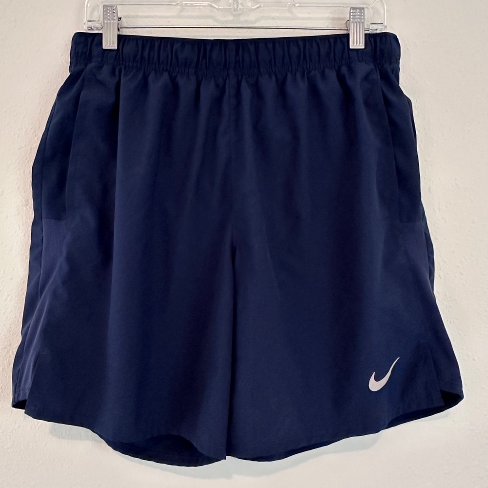 Nike Men's Dri-FIT Challenger 7" Brief-Lined Versatile Shorts, Navy Blue, Size M - Picture 2 of 7
